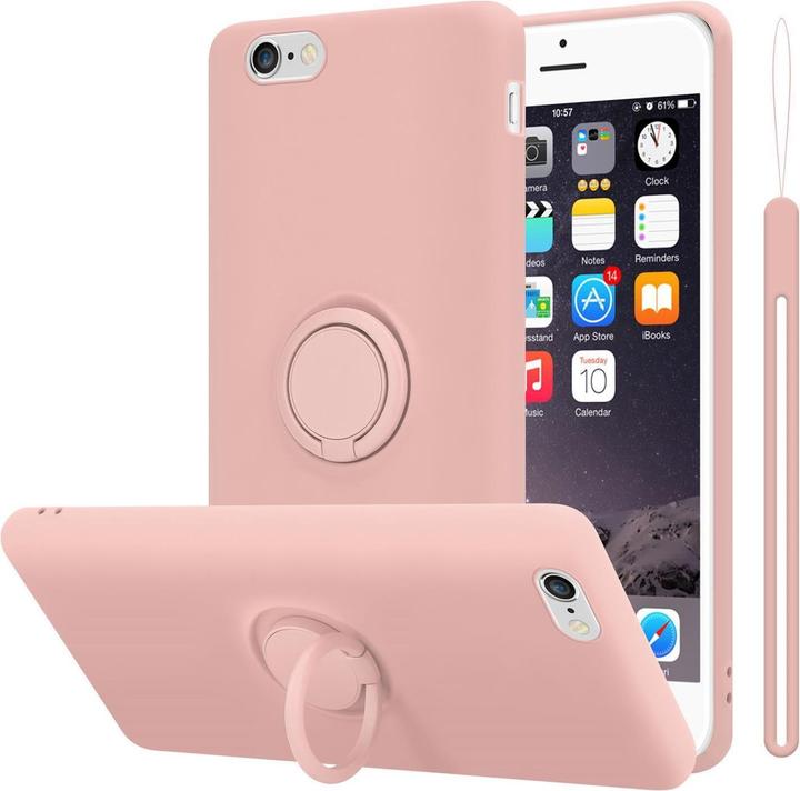 Image du produit Cadorabo TPU Liquid Ring Silicone Case Cover (Apple iPhone 6)