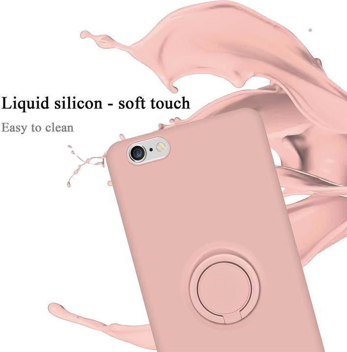 Actual product image Cadorabo TPU Liquid Ring Silicone Case Cover (Apple iPhone 6 Plus)