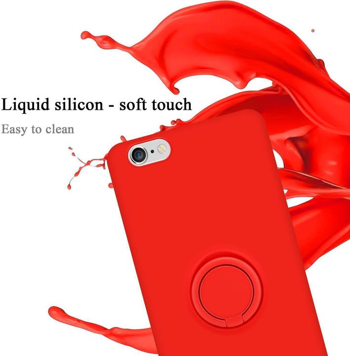 Actual product image Cadorabo TPU Liquid Ring Silicone Case Cover (Apple iPhone 6 Plus)