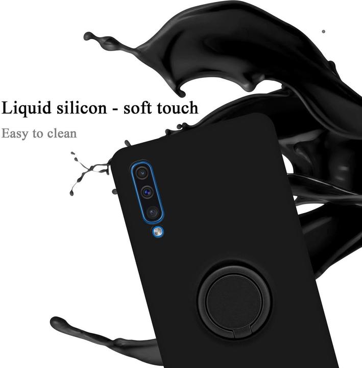 Actual product image Cadorabo TPU Liquid Ring Silicone Case Cover (Samsung Galaxy A30s, Samsung Galaxy A50s)