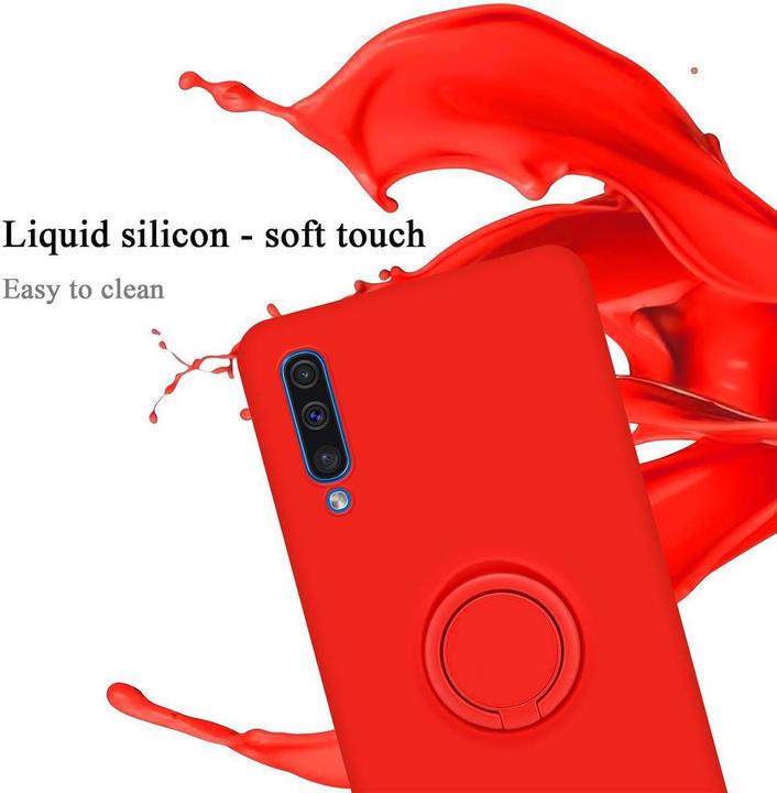 Actual product image Cadorabo TPU Liquid Ring Silicone Case Cover (Samsung Galaxy A30s, Samsung Galaxy A50s)
