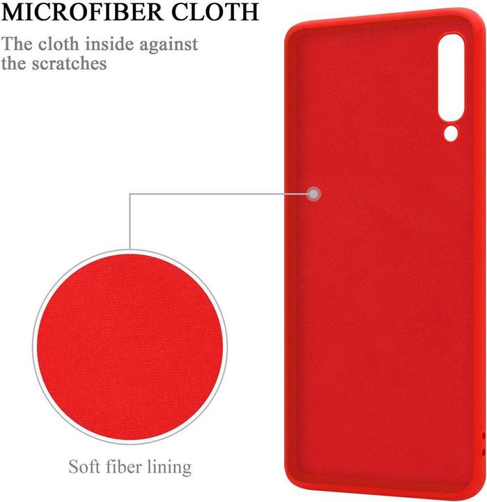 Actual product image Cadorabo TPU Liquid Ring Silicone Case Cover (Samsung Galaxy A30s, Samsung Galaxy A50s)