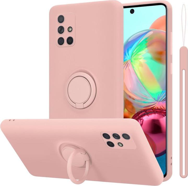 Actual product image Cadorabo TPU Liquid Ring Silicone Case Cover (Samsung Galaxy M40s)