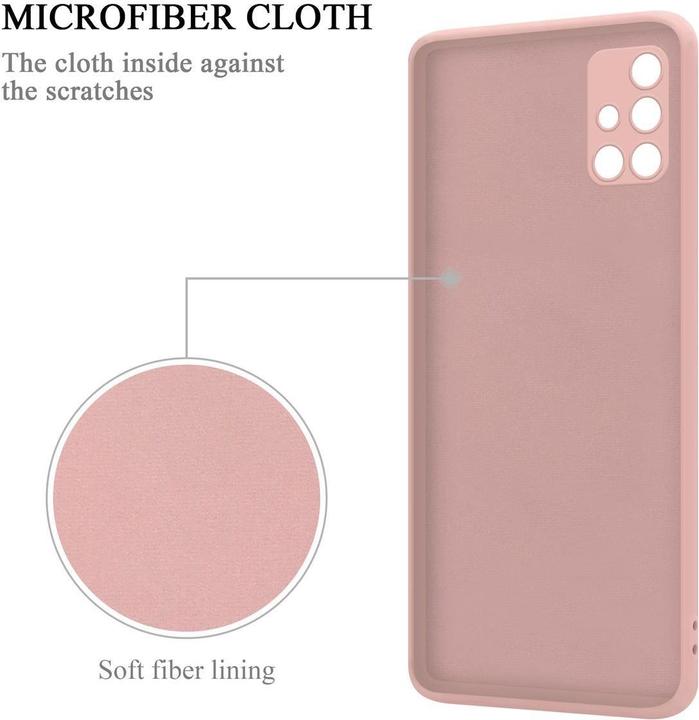 Actual product image Cadorabo TPU Liquid Ring Silicone Case Cover (Samsung Galaxy M40s)