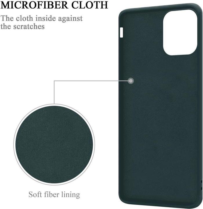 Produktbild Cadorabo TPU Liquid Ring Silicone Case Hülle (Apple iPhone 12, Realme 12 Pro+)
