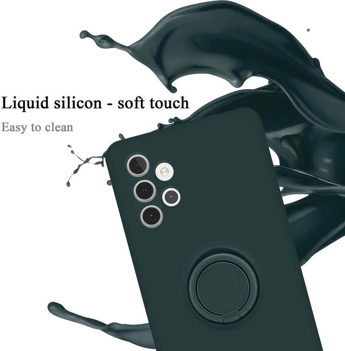 Image du produit Cadorabo TPU Liquid Ring Silicone Case Cover (Samsung Galaxy A32 5G)