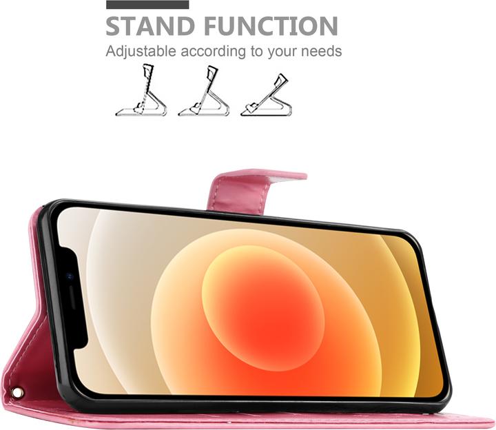 Immagine prodotto Cadorabo Copertina del libro a fiori (Apple iPhone 12 mini)