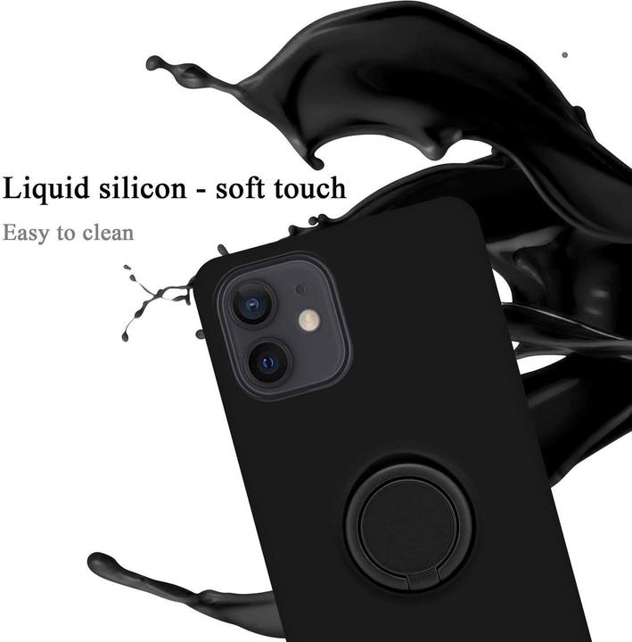 Actual product image Cadorabo TPU Liquid Ring Silicone Case Cover (Apple iPhone 12 mini)