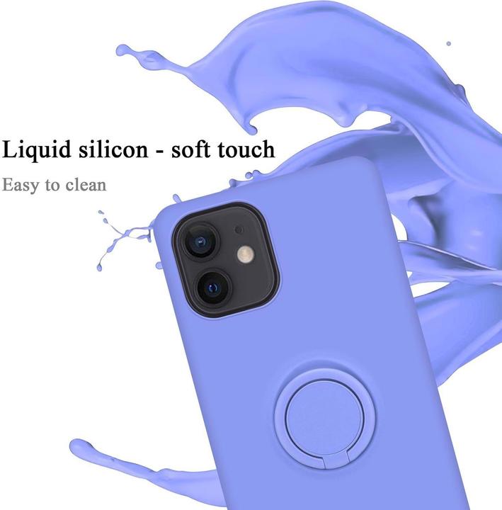 Actual product image Cadorabo TPU Liquid Ring Silicone Case Cover (Apple iPhone 12 mini)