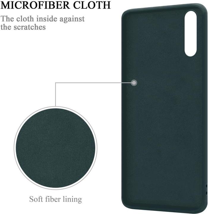 Actual product image Cadorabo TPU Liquid Ring Silicone Case Cover (Cubot P20)