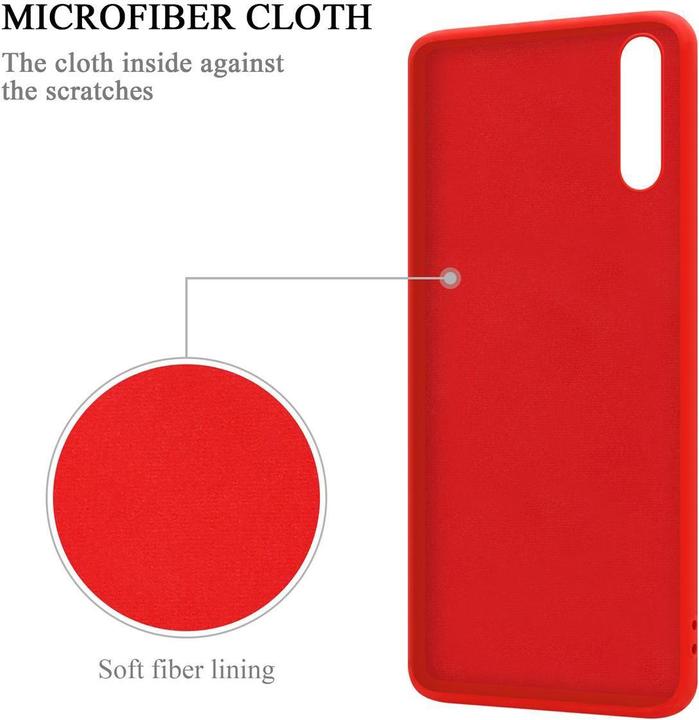 Productafbeelding Cadorabo TPU Vloeibare Ring Silicone Hoesje (Cubot P20)