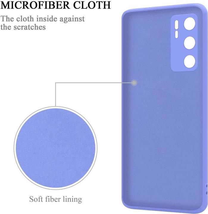 Actual product image Cadorabo TPU Liquid Ring Silicone Case Cover (Huawei P40)