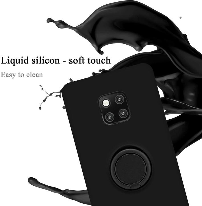Productafbeelding Cadorabo TPU Vloeibare Ring Silicone Hoesje (Huawei Mate 20 Pro)