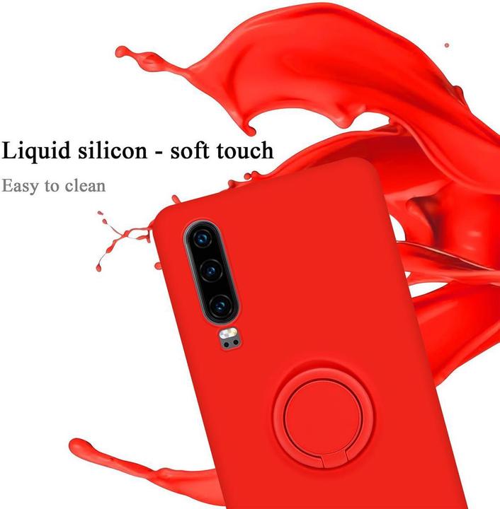 Actual product image Cadorabo TPU Liquid Ring Silicone Case Cover (Huawei P30)