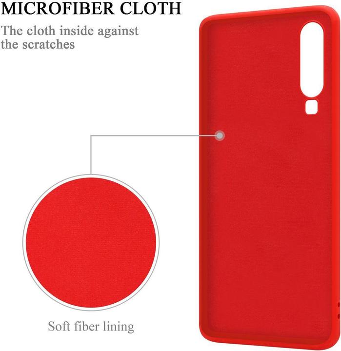 Actual product image Cadorabo TPU Liquid Ring Silicone Case Cover (Huawei P30)