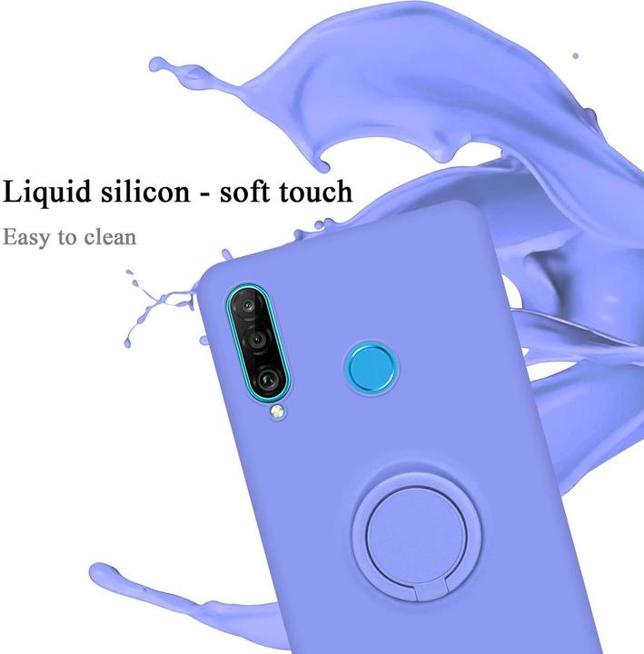 Actual product image Cadorabo TPU Liquid Ring Silicone Case Cover (Huawei P30 Lite)
