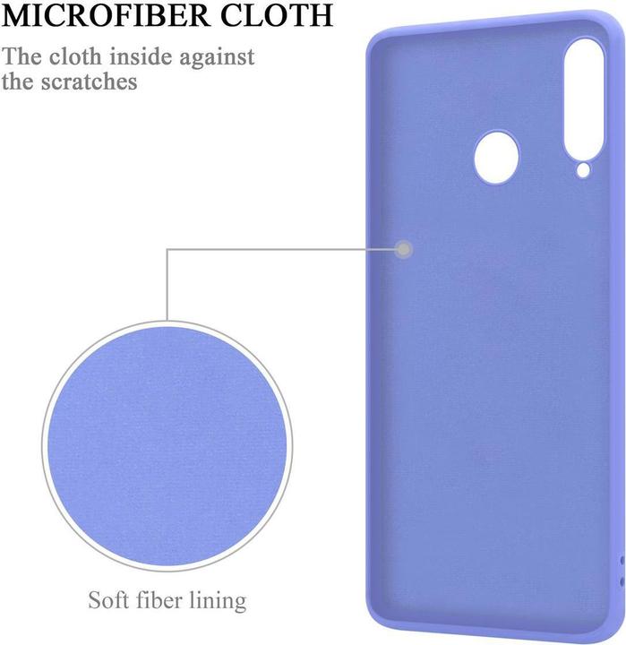 Actual product image Cadorabo TPU Liquid Ring Silicone Case Cover (Huawei P30 Lite)