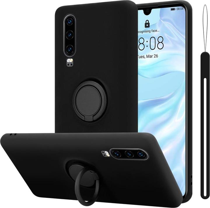 Image du produit Cadorabo TPU Liquid Ring Silicone Case Cover (Huawei P30)