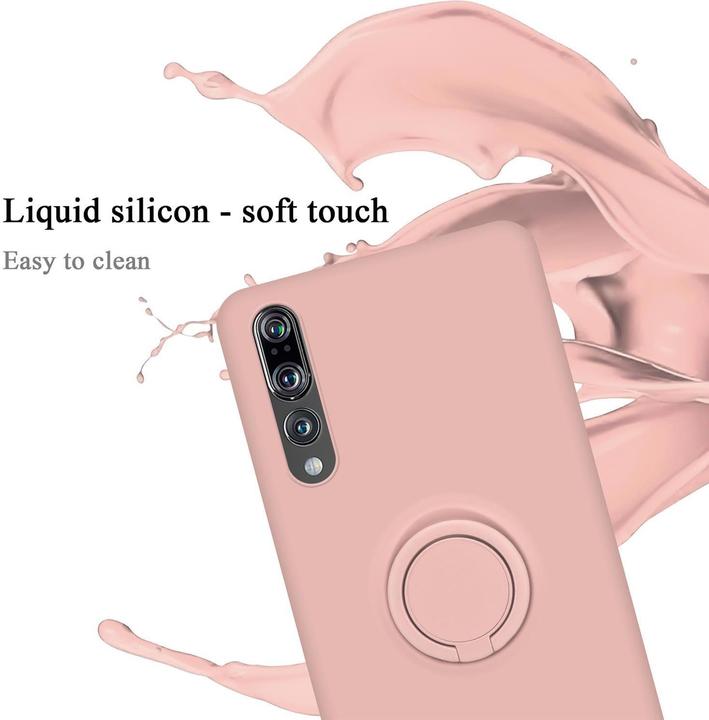 Actual product image Cadorabo TPU Liquid Ring Silicone Case Cover (Huawei P20 Pro, Huawei P20 Plus)