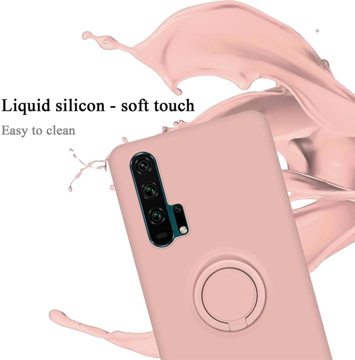 Productafbeelding Cadorabo TPU Vloeibare Ring Silicone Hoesje (Honor 20 Pro)