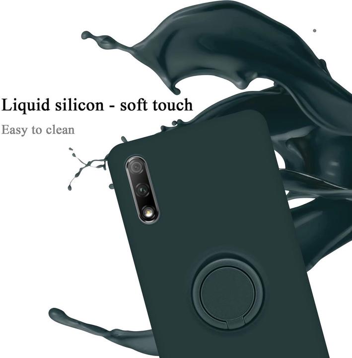 Actual product image Cadorabo TPU Liquid Ring Silicone Case Cover (Honor 9X)