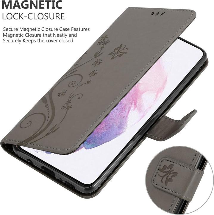 Image du produit Cadorabo Pochette Flower Book (Samsung Galaxy S21+)
