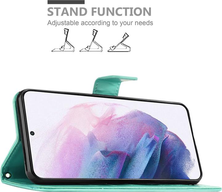 Immagine prodotto Cadorabo Copertina del libro a fiori (Samsung Galaxy S21+)