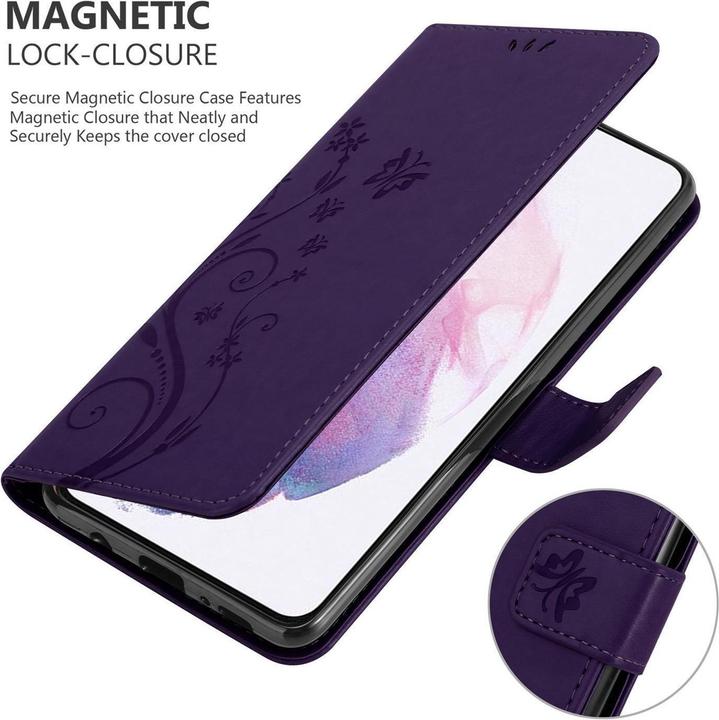 Image du produit Cadorabo Pochette Flower Book (Samsung Galaxy S21 5G)