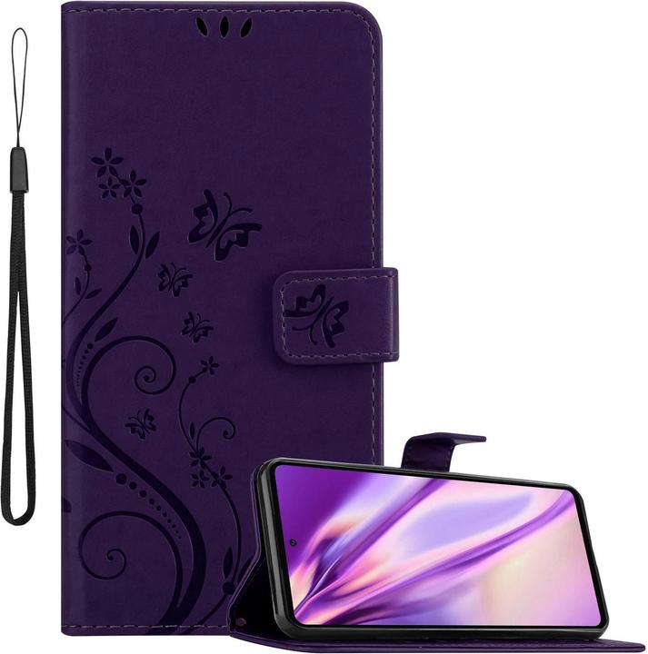 Actual product image Cadorabo Flower Book cover (Samsung Galaxy A72)