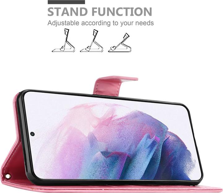 Image du produit Cadorabo Pochette Flower Book (Samsung Galaxy S21+)