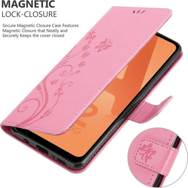 Actual product image Cadorabo Flower Book cover (Samsung Galaxy A32 5G)
