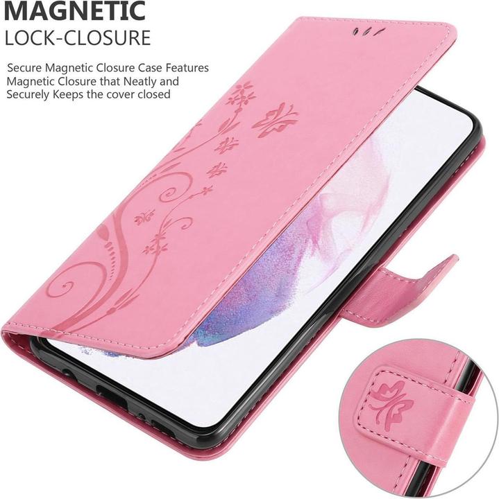 Image du produit Cadorabo Pochette Flower Book (Samsung Galaxy S21+)