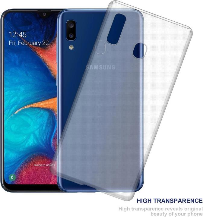 Image du produit Cadorabo TPU Ultra Slim AIR Coque (Samsung Galaxy M10s, TCL A30, Samsung Galaxy A20)