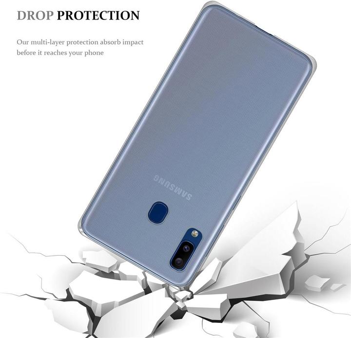 Image du produit Cadorabo TPU Ultra Slim AIR Coque (Samsung Galaxy M10s, TCL A30, Samsung Galaxy A20)