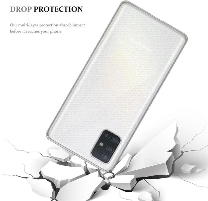 Image du produit Cadorabo TPU Ultra Slim AIR Coque (Samsung Galaxy A52, Samsung Galaxy A52 5G, Samsung Galaxy A52s 5G)