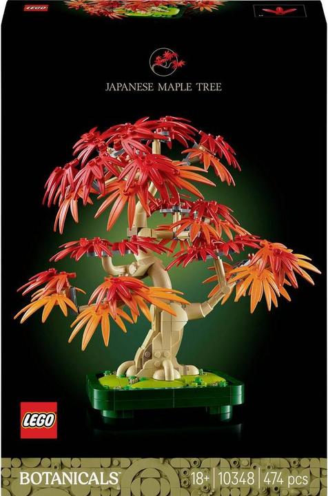 Produktbild LEGO 10348 ® ICONS™ Japanischer Roter Ahorn – Bonsai-Baum (10348, LEGO Icons)