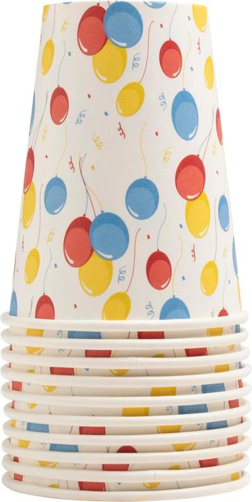 Produktbild PROnappe 10 Einweg-Kaffeebecher Ballons 200,0 ml (10 x)