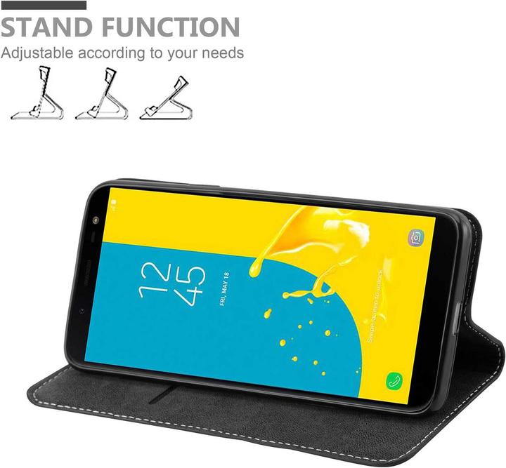 Produktbild Cadorabo X-Wallet Kunstlederkombi Hülle (Samsung Galaxy J6 (2018))