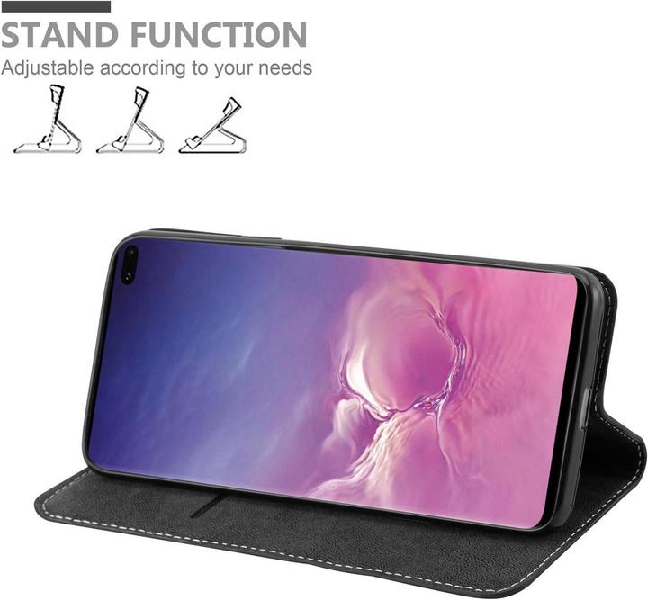 Produktbild Cadorabo X-Wallet Kunstlederkombi Hülle (Samsung Galaxy S10+)