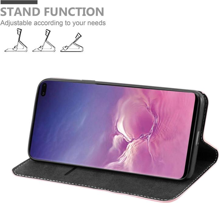 Actual product image Cadorabo X-Wallet faux leather suit cover (Samsung Galaxy S10+)