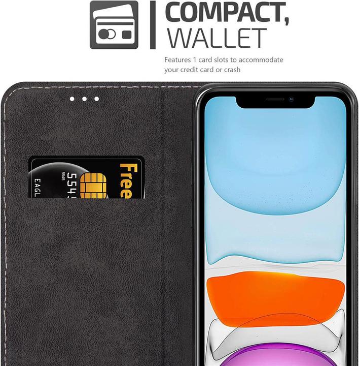 Productafbeelding Cadorabo X-Wallet hoes voor kunstleer pak (Apple iPhone 11)