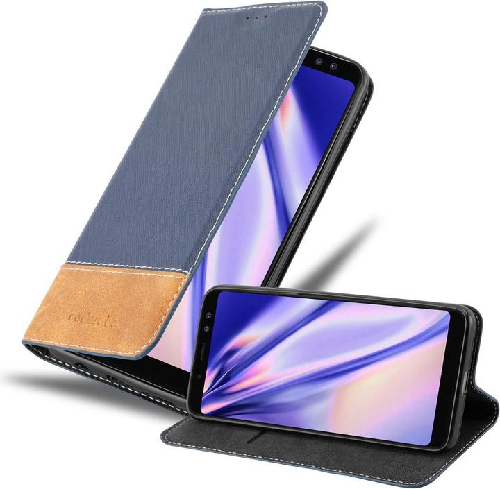 Produktbild Cadorabo X-Wallet Kunstlederkombi Hülle (Samsung Galaxy A8 (2018))