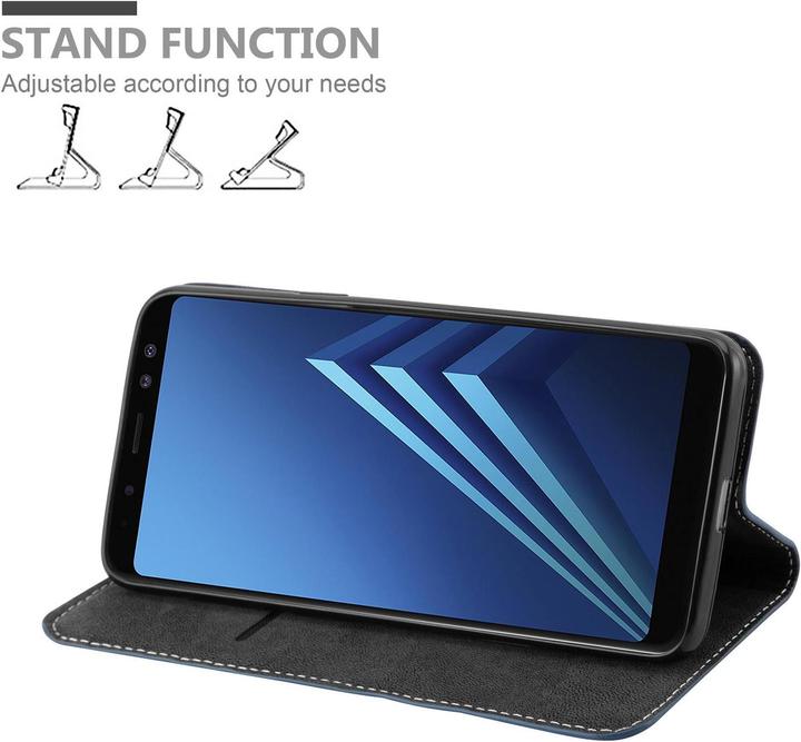 Produktbild Cadorabo X-Wallet Kunstlederkombi Hülle (Samsung Galaxy A8 (2018))