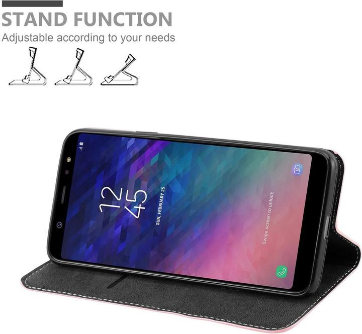 Produktbild Cadorabo X-Wallet Kunstlederkombi Hülle (Samsung Galaxy A6+)