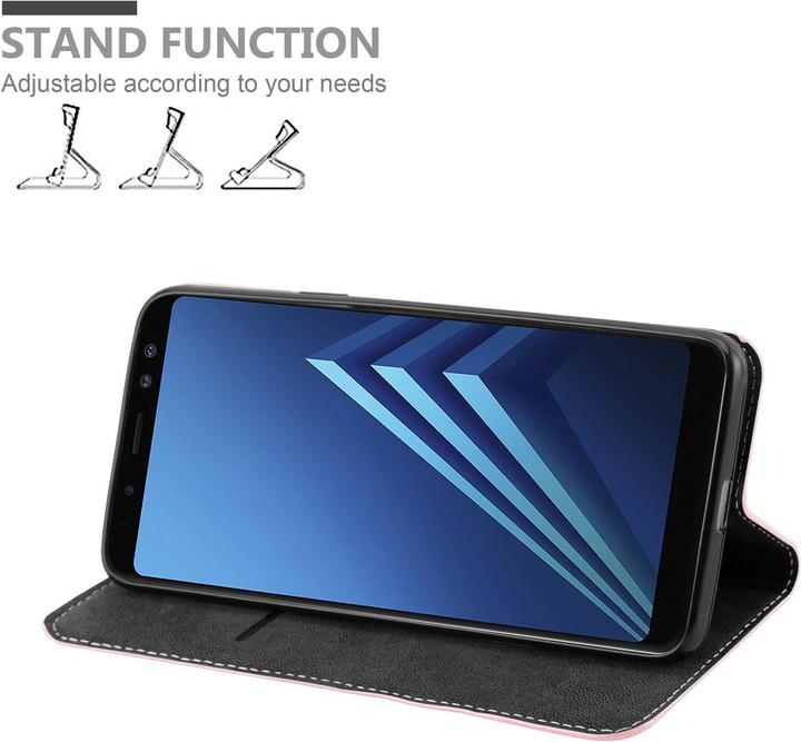 Produktbild Cadorabo X-Wallet Kunstlederkombi Hülle (Samsung Galaxy A8 (2018))