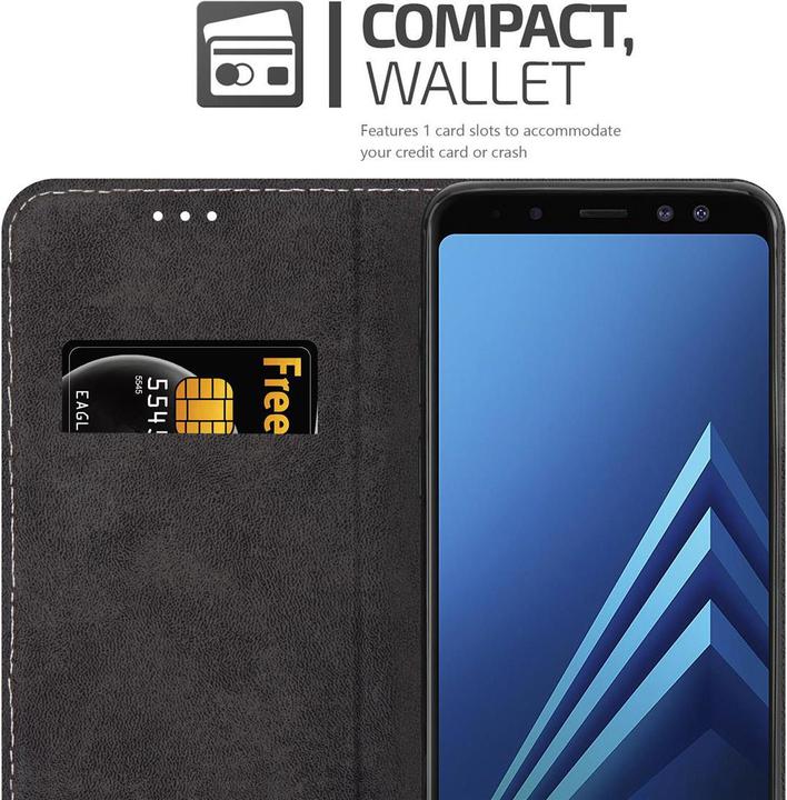 Produktbild Cadorabo X-Wallet Kunstlederkombi Hülle (Samsung Galaxy A8 (2018))