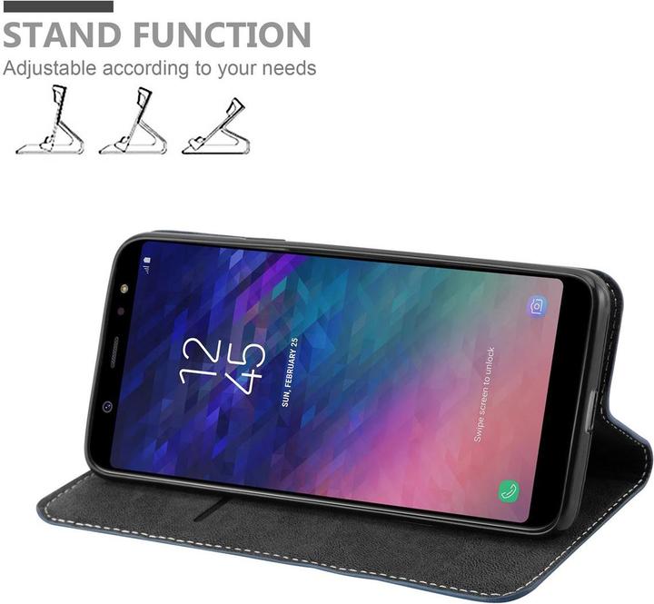 Actual product image Cadorabo X-Wallet faux leather suit cover (Samsung Galaxy A6+)