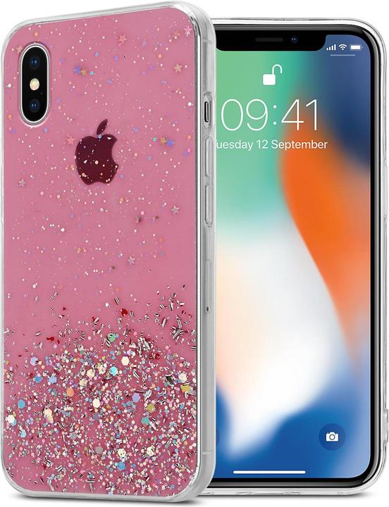 Produktbild Cadorabo TPU Cover funkelnder Glitter (Apple iPhone X)