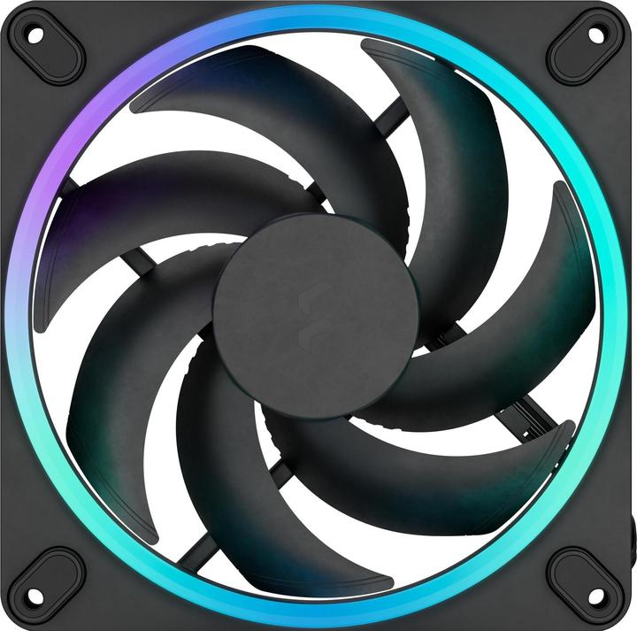 Actual product image Fractal D. Momentum 14 RGB Black (140 mm, 1 x)