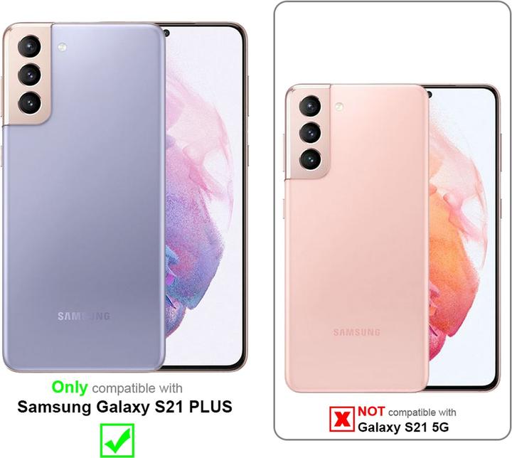 Immagine prodotto Cadorabo Copertura in TPU scintillante (Samsung Galaxy S21+)